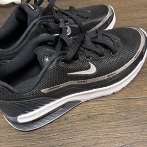 Nike Black and Gray Air Max Shoes